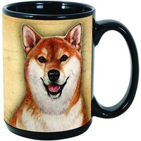 Shiba Inu Rot & Weiß 15 Unzen Kaffeebecher - My Faithful Friend Shiba Inu Rot & Weiß 15 Unzen Kaffeebecher - My Faithful Friend von PegasusPetsCo