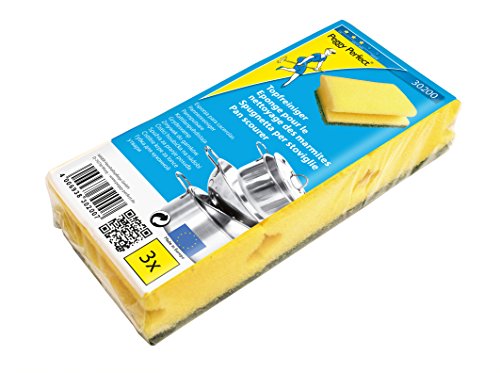 Peggy Perfect Topfreiniger 3er Pack, Extra raue Seite + Schwamm Seite, 9 x 19 x 4 cm von Peggy Perfect
