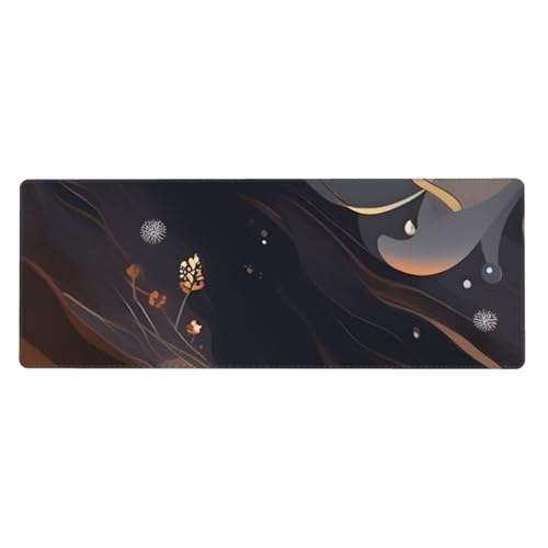 Dark Medium Mouse Pad 30.0x80.0 cm Rutschfeste Unterseite für RGB-Tastatur, Maus und Laptop, geeignet für Gaming und Büro Dark Medium Mouse Pad 30.0x80.0 cm Rutschfeste Unterseite für RGB-Tastatur, Maus und Laptop, geeignet für Gaming und Büro von Pegqcvam