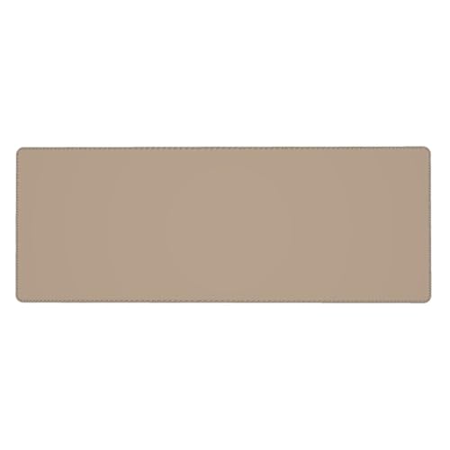 Einfarbiges hellbraunes Mauspad, 30 x 80 cm, rutschfeste Unterseite für RGB-Tastatur, Maus und Laptop, geeignet für Gaming und Büro. Einfarbiges hellbraunes Mauspad, 30 x 80 cm, rutschfeste Unterseite für RGB-Tastatur, Maus und Laptop, geeignet für Gaming und Büro. von Pegqcvam
