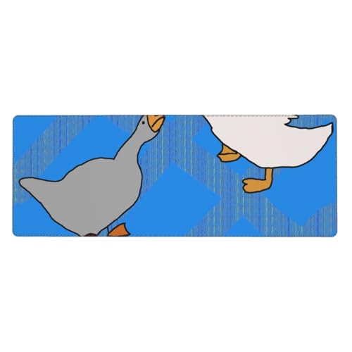 Gray Goose Mauspad 30 x 80 cm Rutschfeste Unterseite für RGB-Tastatur, Maus und Laptop, geeignet für Gaming und Büro von Pegqcvam