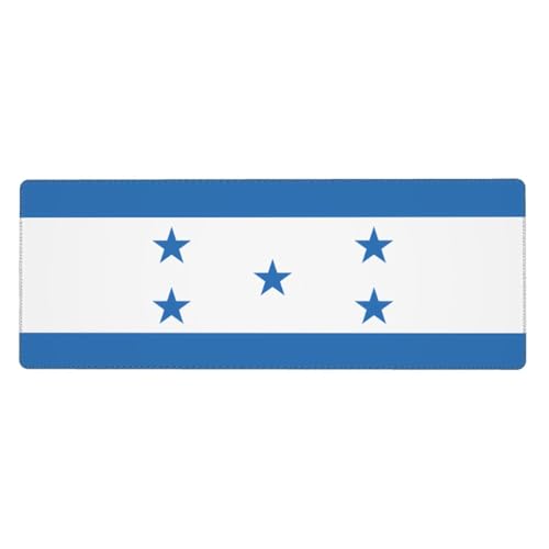 Mauspad Flagge von Honduras, 30 x 80 cm, rutschfeste Unterseite für RGB-Tastatur, Maus und Laptop, geeignet für Gaming und Büro Mauspad Flagge von Honduras, 30 x 80 cm, rutschfeste Unterseite für RGB-Tastatur, Maus und Laptop, geeignet für Gaming und Büro von Pegqcvam