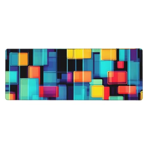 Quadratisches Geometrie-Diagramm-Mauspad, 30 x 80 cm, rutschfeste Unterseite für RGB-Tastatur, Maus und Laptop, geeignet für Gaming und Büro Quadratisches Geometrie-Diagramm-Mauspad, 30 x 80 cm, rutschfeste Unterseite für RGB-Tastatur, Maus und Laptop, geeignet für Gaming und Büro von Pegqcvam