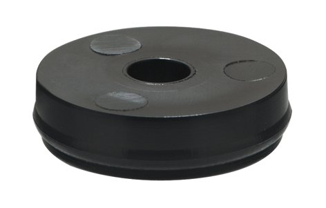Wagner QuickClick Basis-Teil zum Schrauben, Aufnahme, schwarz, rund 17 mm (20 STK.) von QuickClick