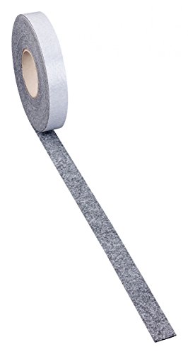 peha Filzstreifen - Filzklebeband 12,5m x 30mm Rolle, selbstklebend, Dicke 1,7 mm von haggiy