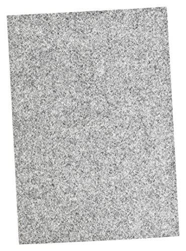 haggiy Filzgleiter - Filzplatten selbstklebend, 1,7 mm stark, grau, DIN A4 (210 x 297 mm) von haggiy