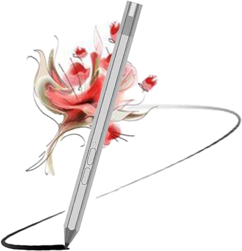 Precision Pen 2 (2023) Kompatibel mit Lenovo Tab P11 (2nd Gen), Pad Pro 2022, Yoga Tab 11, Tab 11 Pro, Tab 13, Tab 13 Pro (Silber) von PeiDog