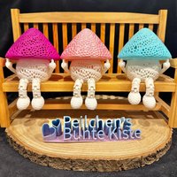 Freche Pilz Lampe - Lustiges Nachtlicht Mit Mittelfinger, Geschenk Für Erwachsene von PeilchensBunteKiste