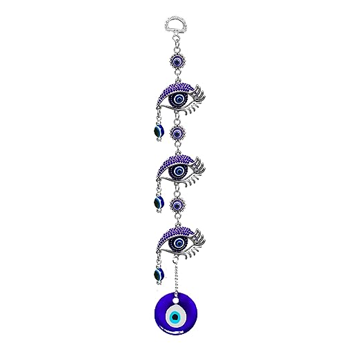 Türkischer Blauer böser Blick Nazar Boncuk Evil Eye Wandbehang Dekoration Ornament (Augen) von Peili
