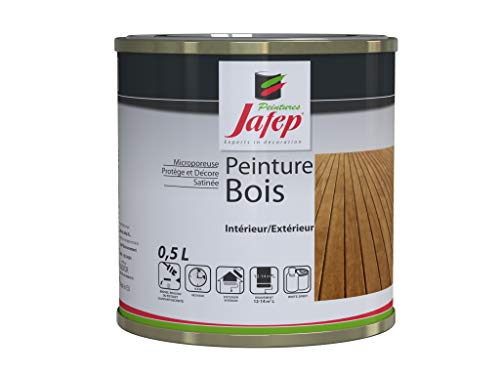 Peintures Jafep 035323430 Frisur Bois, Ecru-Weiß, 0,5 l von JAFEP