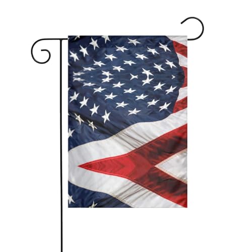 Amerikanische Flagge Outdoor-Gartenflaggen für draußen – kleine Rasenflagge, eine unverzichtbare Frühlingsgartenflagge für jeden Rasen oder Hinterhof von Peiyeety