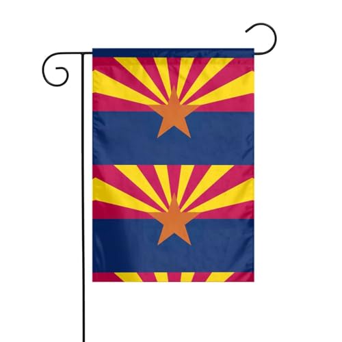 Arizona-Staatsflagge, Gartenflaggen für draußen – kleine Rasenflagge, eine unverzichtbare Frühlingsgartenflagge für jeden Rasen oder Hinterhof. von Peiyeety
