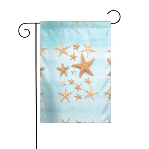 Wunderschöne 3D-Maritime-Sommer-Gartenflaggen für den Außenbereich – kleine Rasenflagge, eine unverzichtbare Frühlingsgartenflagge für jeden Rasen oder Hinterhof von Peiyeety