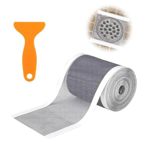 Haarsieb Dusche,10cm*10m Abfluss HaarfäNger Abflusssieb,Duschabfluss Mesh Aufkleber Praktische Gegen Verstopfte AbflüSse Inkl Plastikspatel FüR Einfache Anwendung Ideal FüR Bad, KüChe & Haushalt Haarsieb Dusche,10cm*10m Abfluss HaarfäNger Abflusssieb,Duschabfluss Mesh Aufkleber Praktische Gegen Verstopfte AbflüSse Inkl Plastikspatel FüR Einfache Anwendung Ideal FüR Bad, KüChe & Haushalt von Pejlnd