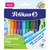 Pelikan Colorella Star C302 Filzstifte farbsortiert, 12 St. Pelikan Colorella Star C302 Filzstifte farbsortiert, 12 St. von Pelikan