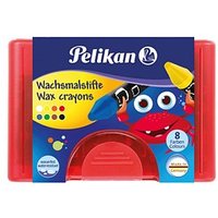 Pelikan 665/8 Wachsmalstifte farbsortiert, 8 St. von Pelikan