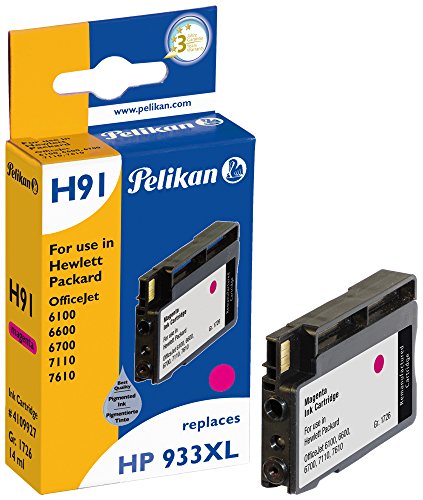 Pelikan Druckerpatrone H91 ersetzt HP CN055AE, Magenta von Pelikan