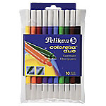 Pelikan Fasermaler Colorella Duo C407 Farbig sortiert 10 Stück von Pelikan
