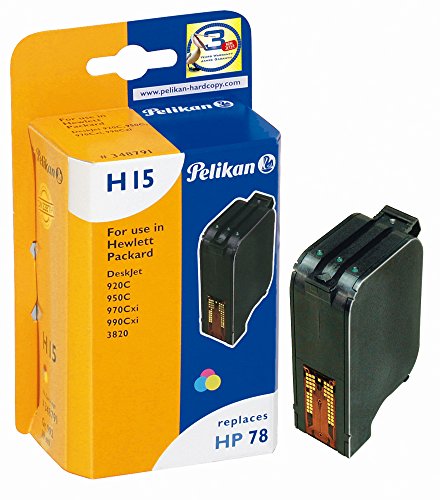 Pelikan H15 C6578D Druckerpatrone (ersetzt HP 78) 3-farbig von Pelikan