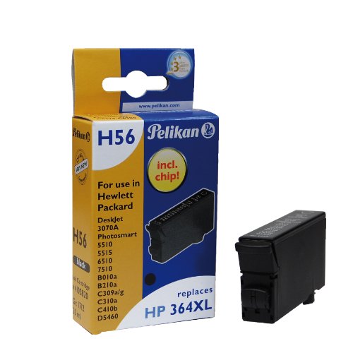 Pelikan H56 Druckerpatrone (ersetzt HP 364XL CB322EE) schwarz von Pelikan