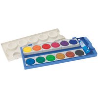 Pelikan K12 eco Wasserfarbkasten 12 Farben und 1 Tube Deckweiß von Pelikan