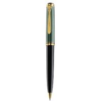 Pelikan Kugelschreiber Souverän K800 schwarz/grün/gold, Schreibfarbe: schwarz, 1 St. Pelikan Kugelschreiber Souverän K800 schwarz/grün/gold, Schreibfarbe: schwarz, 1 St. von Pelikan