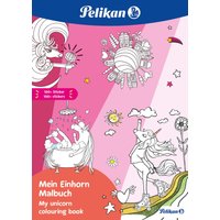 Pelikan Einhorn mit Sticker Malbuch von Pelikan
