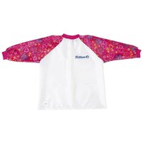 Pelikan Mädchen Kinder Malschürze weiß/pink von Pelikan