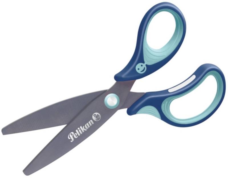 Pelikan Papierscheren Schulschere griffix SC1RB Rechtshänder blau. von Pelikan