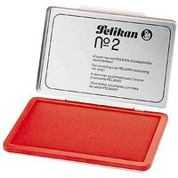 Pelikan Stempelkissen Nr. 2 rot 11,0 x 7,0 cm von Pelikan