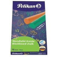 Tafelkreide 745/12 ohne Papierhülle hellgelb gelborange zinnoberrot karminrot rotviolett hellblau dunkelblau hellgrün dunkelgrün hellbraun dunkelbraun Tafelkreide 745/12 ohne Papierhülle hellgelb gelborange zinnoberrot karminrot rotviolett hellblau dunkelblau hellgrün dunkelgrün hellbraun dunkelbraun von Pelikan