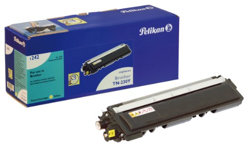 Pelikan Toner ersetzt Brother TN-230Y (passend für Drucker Brother HL 3040) von Pelikan