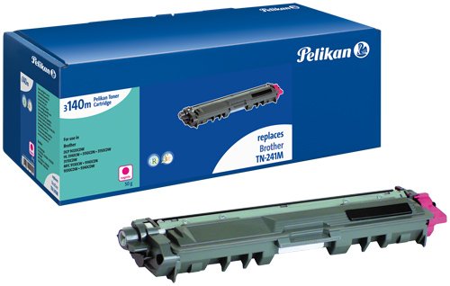 Pelikan Toner ersetzt Brother TN-241M (passend für Drucker Brother HL 3140CW, 3170CDW; HL 3142 / -3132 / -3134) von Pelikan