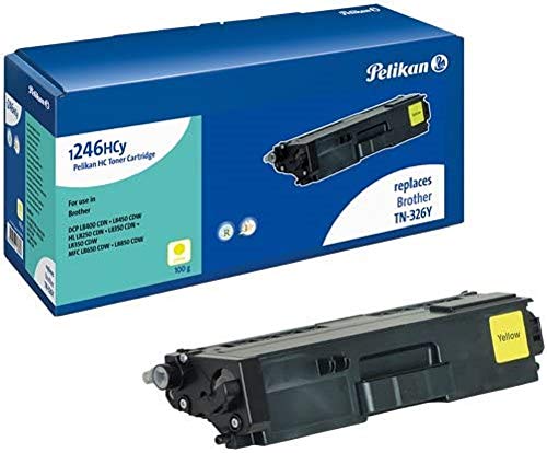 Pelikan Toner ersetzt Brother TN-326Y (passend für Drucker Brother HL-L8250 CDN) von Pelikan