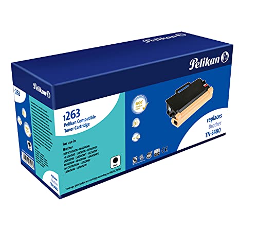 Pelikan Toner ersetzt Brother TN-3480 (passend für Drucker Brother HL L6300) von Pelikan