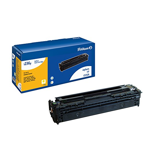 Pelikan Toner ersetzt HP CF212A (passend für Drucker HP Laserjet Pro 200 Color M 251 NW / -MFP M 276 NW; Canon LBP 7100 / 7110 Serie; Canon MF 8230Cn/8280Cw/628Cw/623Cn) von Pelikan