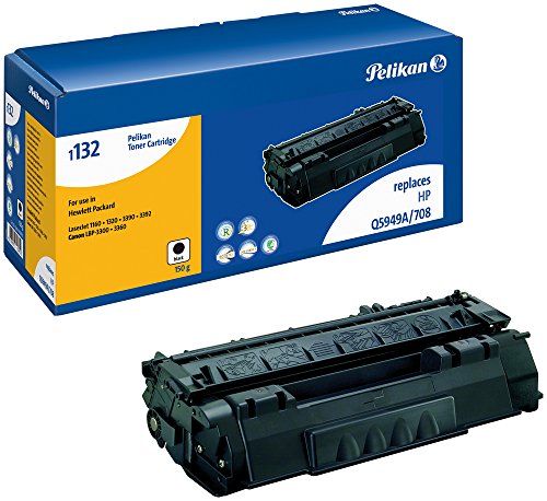 Pelikan Toner ersetzt HP Q5949A (passend für Drucker HP LJ 1160 / 1320/ 3390/ 3392, Canon LBP-3330/3360) von Pelikan