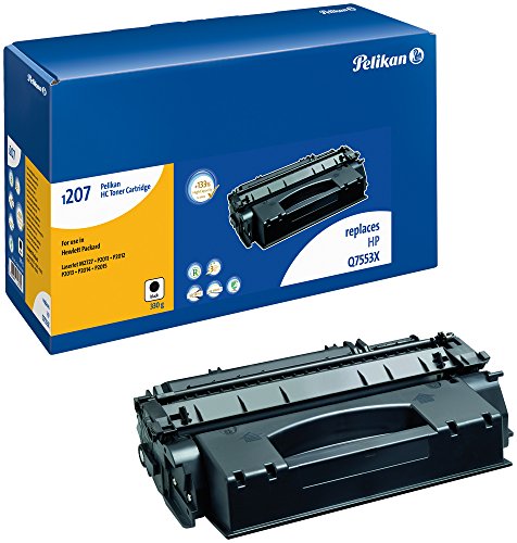 Pelikan Toner ersetzt HP Q7553X (passend für Drucker HP P 2014/ 2015; M 2727/ 7027; Canon I-Sensys 3310/3370) von Pelikan