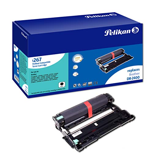 Pelikan Trommel ersetzt Brother DR-2400 (passend für Drucker Brother DCP-L 2510-Serie,2530-Serie,2550-Serie HL-L 2310-Serie,2350-Serie,2370-Serie,2375-Serie MFC-L 2710-Serie,2730-Serie,2750-Serie) von Pelikan