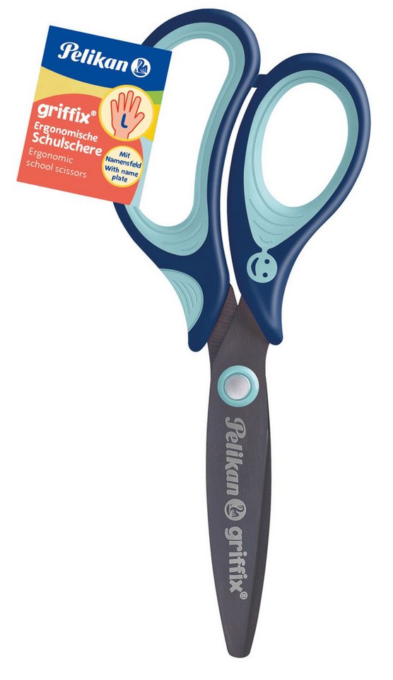Pelikan Universalschere PELIKAN 803656 SC1LB griffix Schere blau für Linkshänder(S) von Pelikan