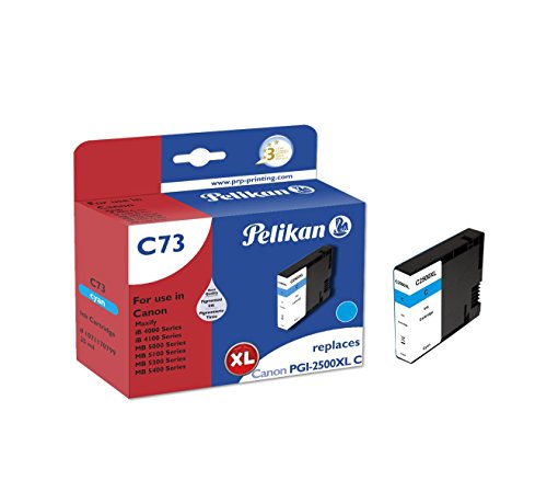 Pelikan XL Druckerpatrone C73 ersetzt Canon PGI-2500XL C blau von Pelikan