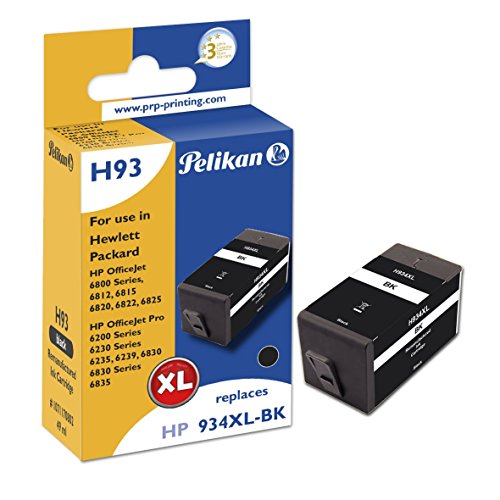 Pelikan XL Druckerpatrone H93 ersetzt HP 934XL BK schwarz / C2P23AE von Pelikan