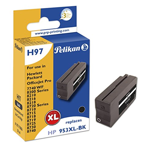 Pelikan XL Druckerpatrone H97 ersetzt HP 953XL BK schwarz / L0S70AE von Pelikan