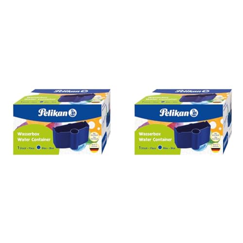 Wasserbox 808246 für Pelikan Deckfarbkasten Schul-Standard blau (Packung mit 2) von Pelikan