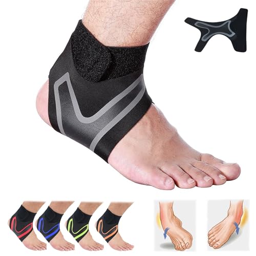 Tryxwrap Foot Wrap,Tryx Foot Wrap,Ankle Brace For Sprained Ankle,Tryxwrap Foot Wrap Plantar Fasciitis,Tryxwrap Foot Wrap for Neuropathy,Basketball Ankle Brace,Ankle Support for Men Women (Black, L) von Pelinuar