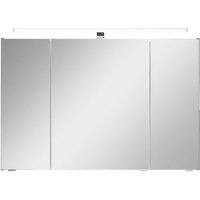 Saphir Badezimmerspiegelschrank "Quickset 945 Badschrank, 3 Spiegeltüren, 6 Einlegeböden, 105 cm breit" von Saphir