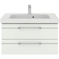 Saphir Badmöbel-Set "Balto Sprint Waschplatz mit Mineralmarmor-Waschtisch, 92 cm breit" 1 Stk. tlg. Waschtisch und Unterschrank, inkl. Türdämpfer, mit 2 Schubladen von Saphir