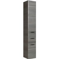 Saphir Hochschrank "Quickset Badschrank 30 cm breit, 2 Türen, 1 Schublade, 3 Einlegeböden", Badezimmer-Hochschrank inkl. Türdämpfer, Griffe in Chrom glänzend von Saphir