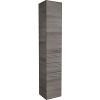 Saphir Hochschrank "Quickset Badschrank 35 cm breit, 2 Türen, 2 Schubladen, 3 Einlegeböden" von Saphir