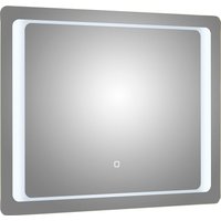 Saphir Badspiegel "Quickset Spiegel inkl. LED-Beleuchtung und Touchsensor, 90 cm breit" von Saphir
